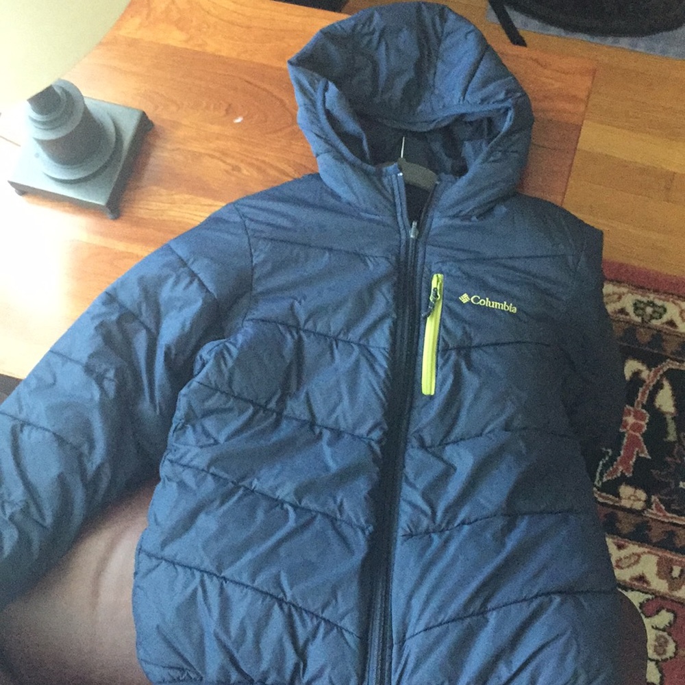 Columbia boys winter jacket, EUC